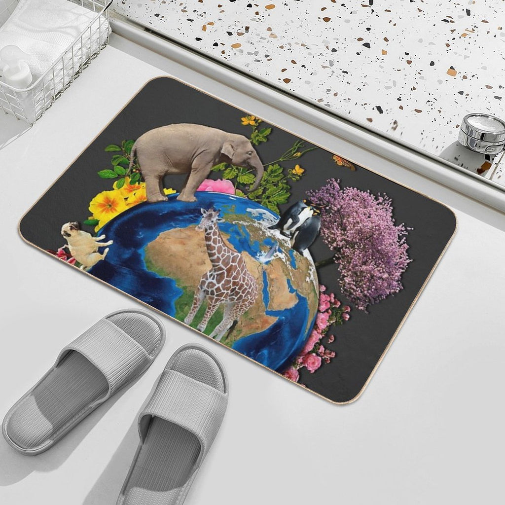NATURE  Non-Slip Bath Mat