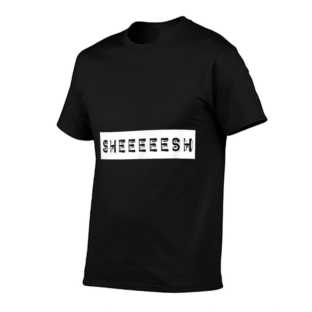 Sheeesh Funny Viral Meme Sheeeesh Sheesh  Polyester Blend T-Shirt
