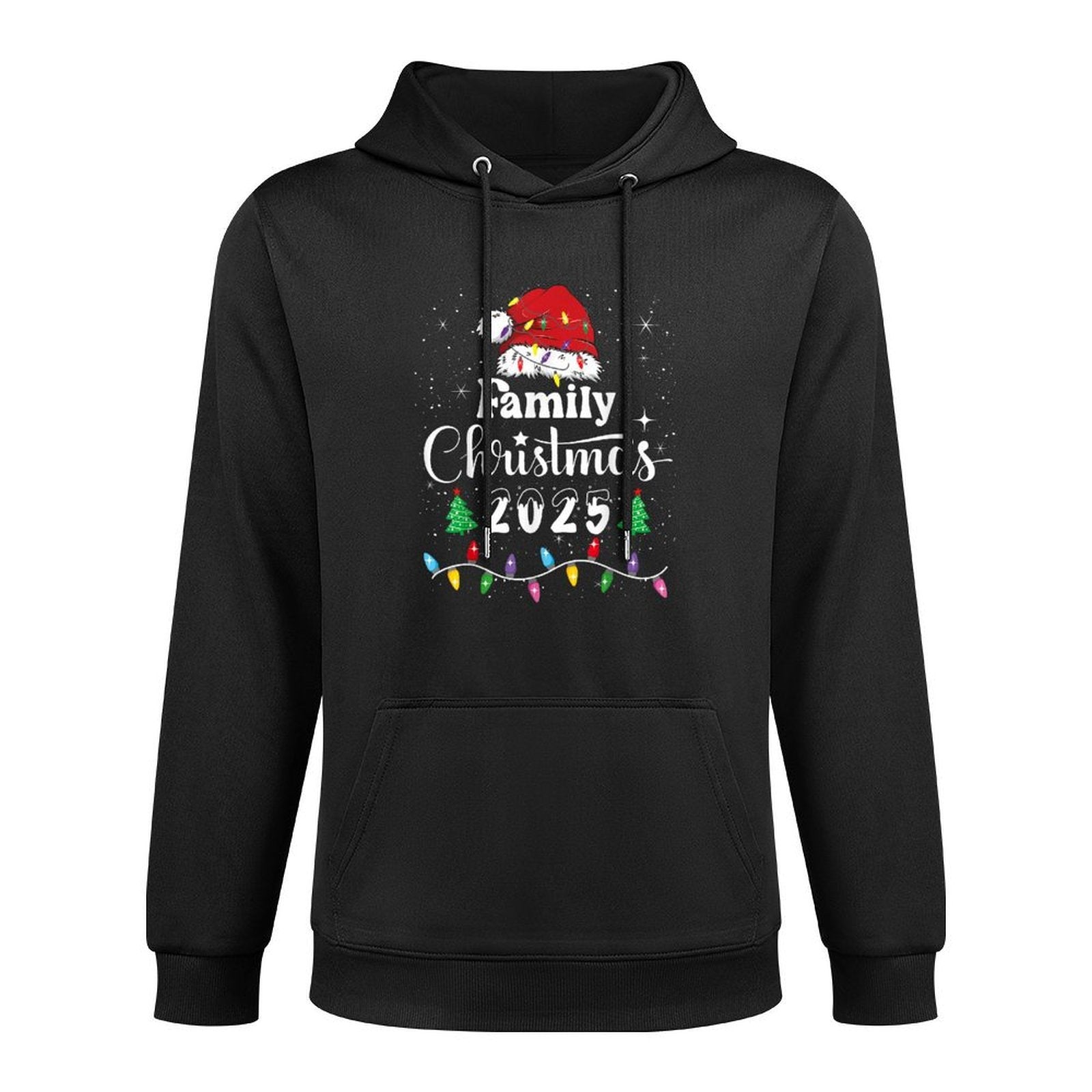 Family Christmas 2025 Matching Outfit Xmas Men Women Kids Adjustable Hood Hoodie