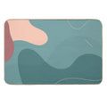 Abstract Waves  Toxin-Free Bath Mat