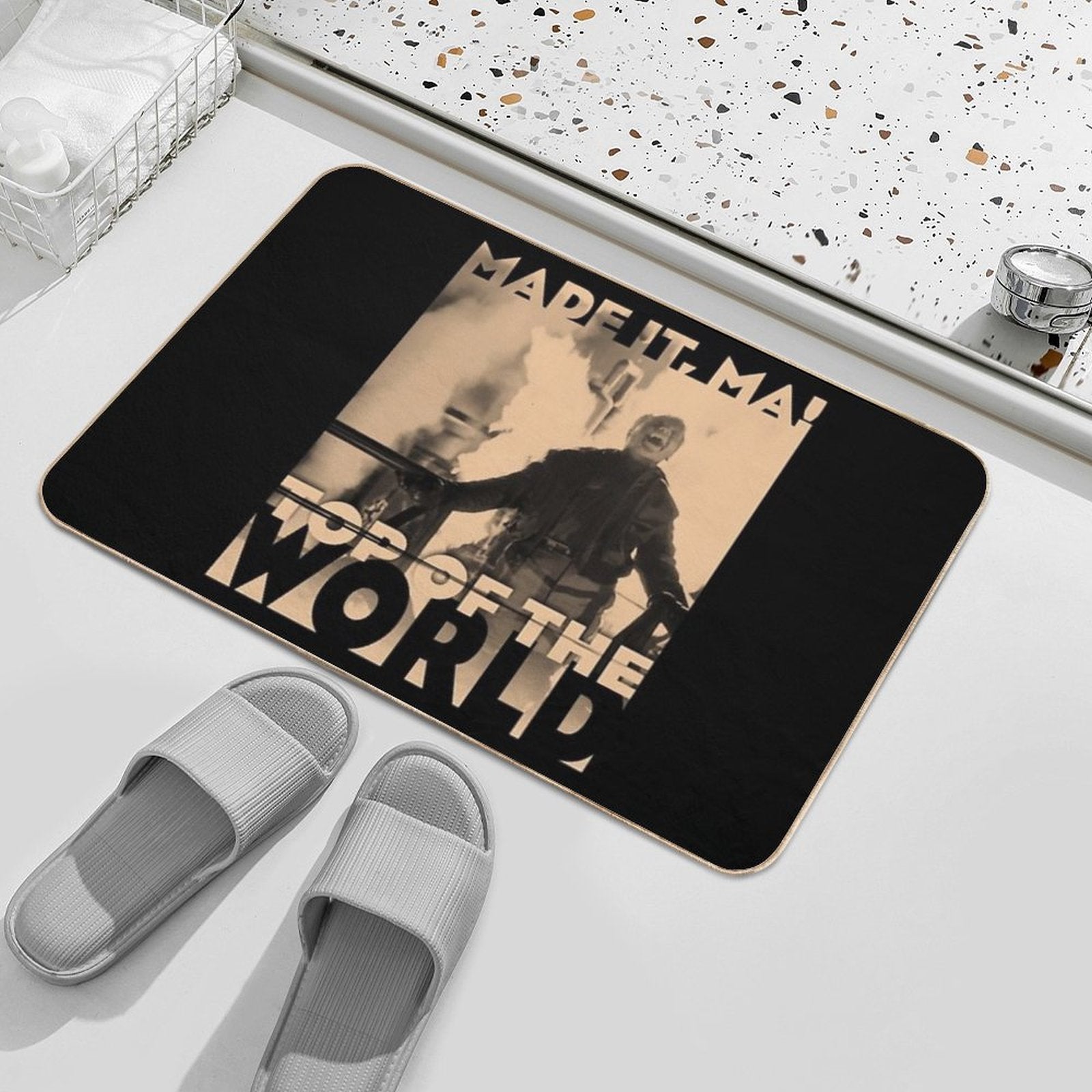 Top of The World!  High-Traffic Bath Mat