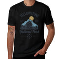 Vintage Retro Yellowstone National Park Hiking  Vintage-inspired T-Shirt