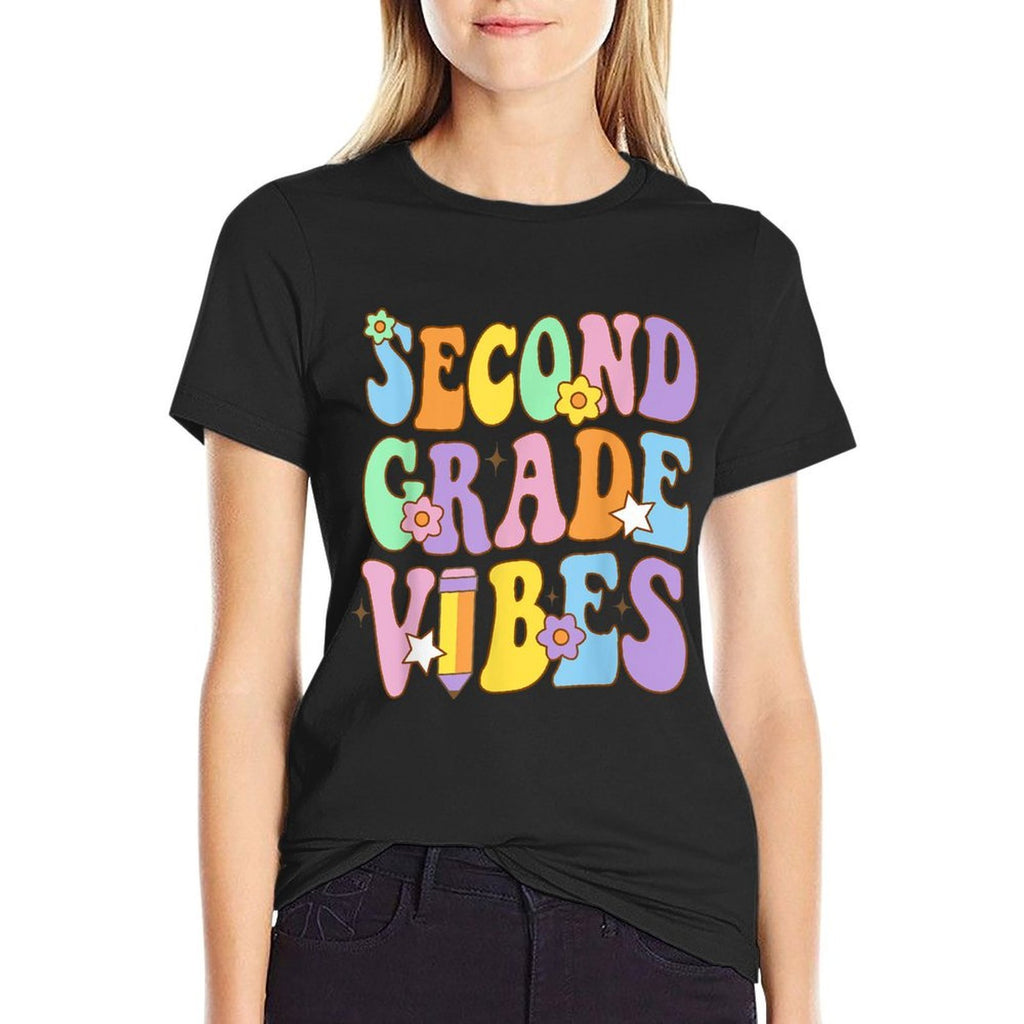 Second Grade Happy First Day Of School 2ND GRADE Back To  Classic T-Shirt