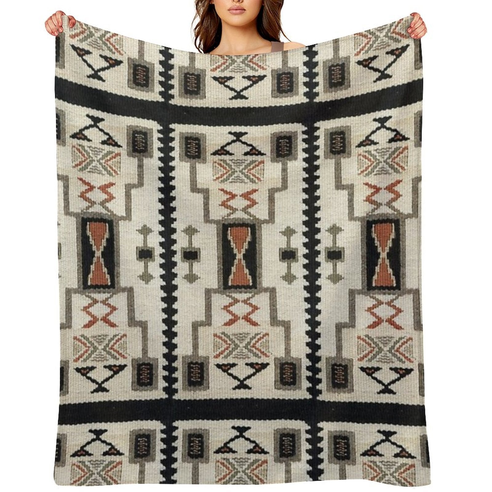 Storm Pattern Versatility Throw Blanket