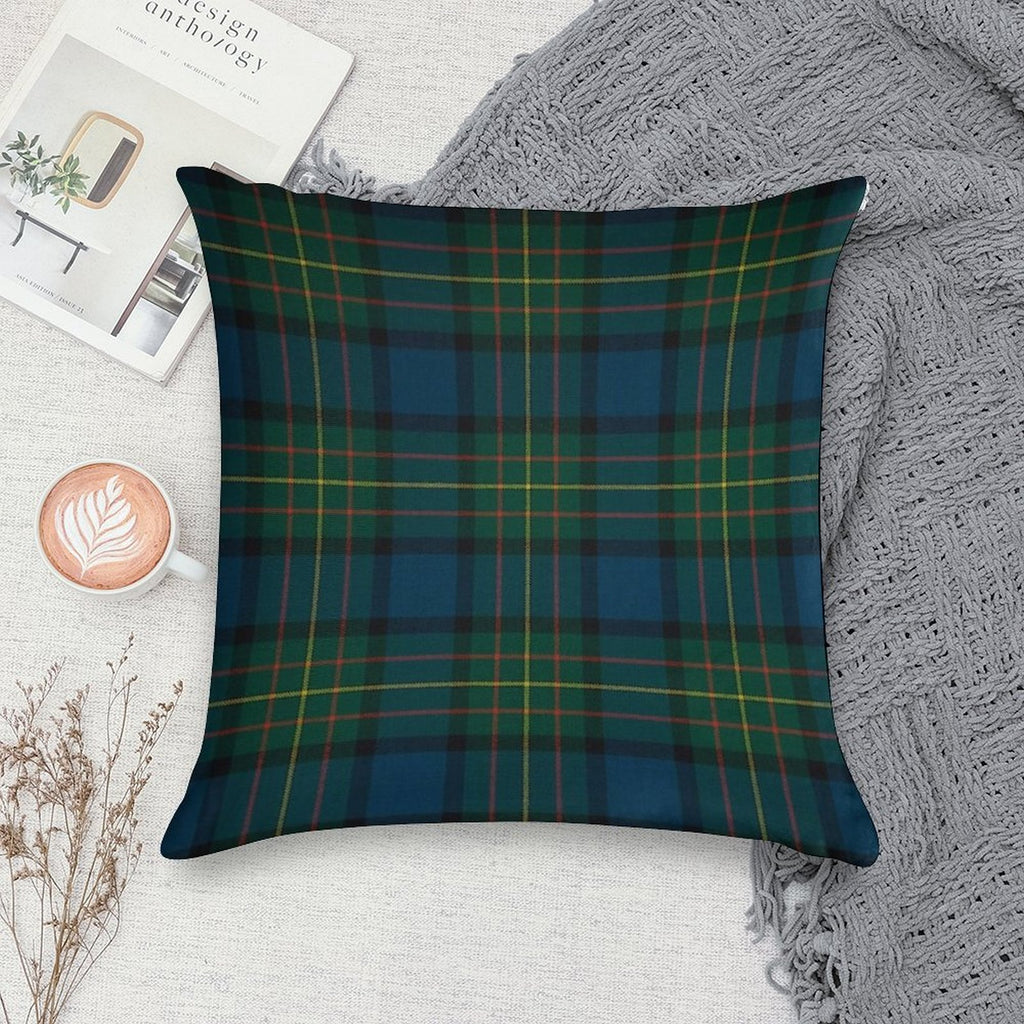 MacLaren Scottish Tartan Soft High-Density Material Throw Pillow