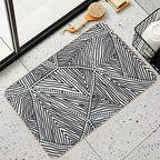 Authentic Aboriginal Art  Dirt-Trapping Bath Mat