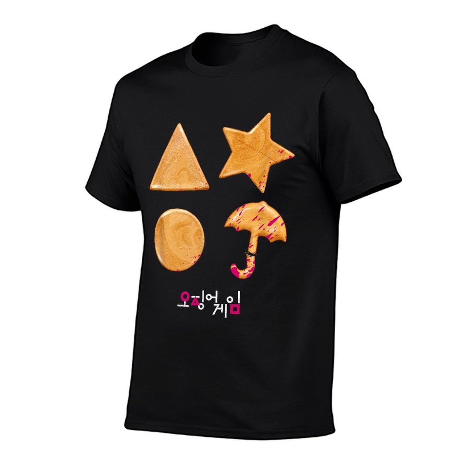 Squid Game Sugar Honey Combs Blood Cookies  Cotton T-Shirt