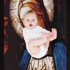 Mary Eco-conscious Throw Blanket