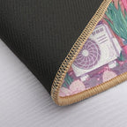 The Stray Cats, Wending Machine And Pink Cherry Blossom  Non-Slip Bath Mat