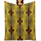 Golden Glow Multi-functional Throw Blanket