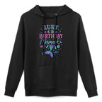 Aunt Of The Birthday Mermaid Party Matching Family Party Customizable Surface Hoodie