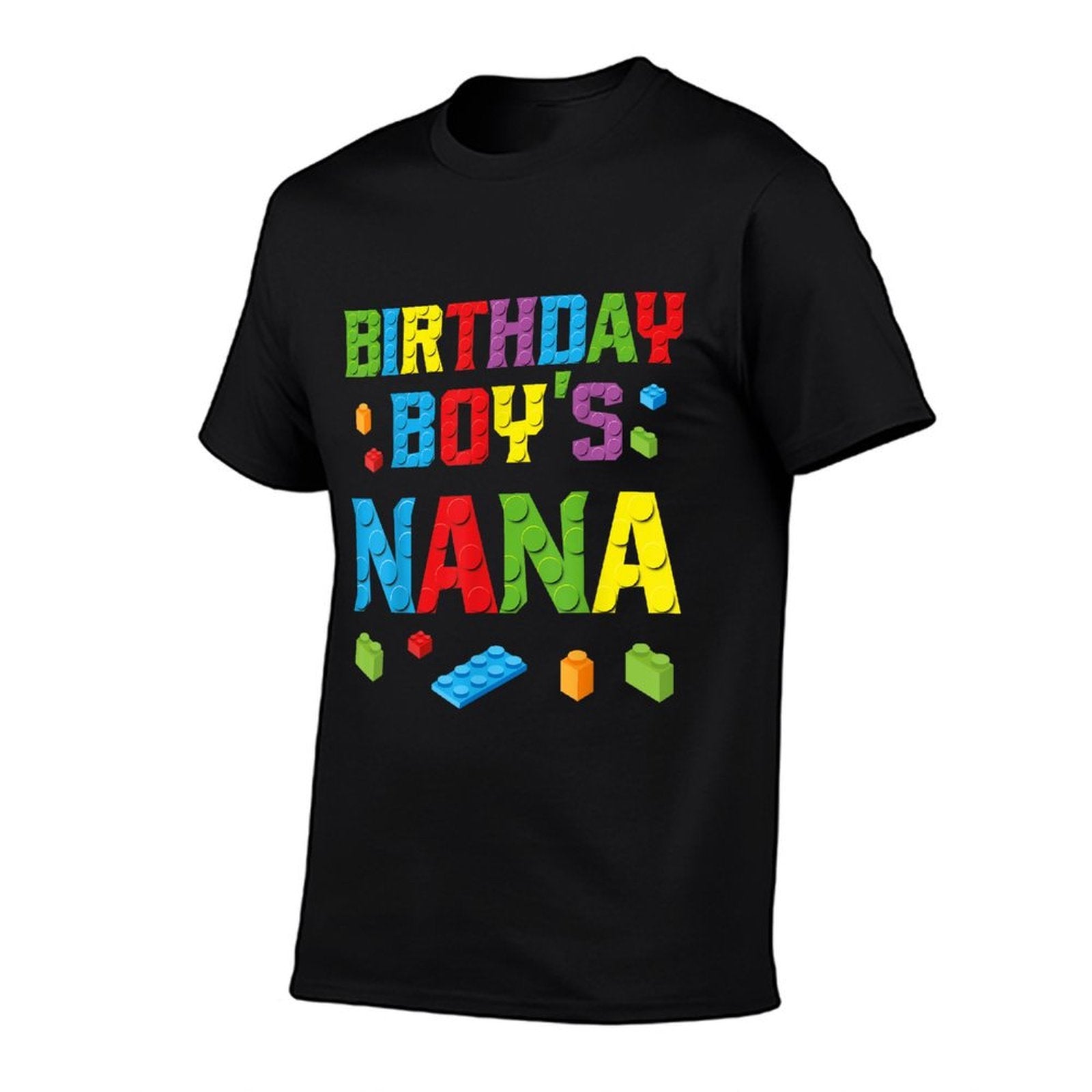 Master Builder Birthday Boys Nana Building Bricks Blocks  Odor-resistant T-Shirt