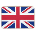 Union Jack Flag Durable Bath Mat