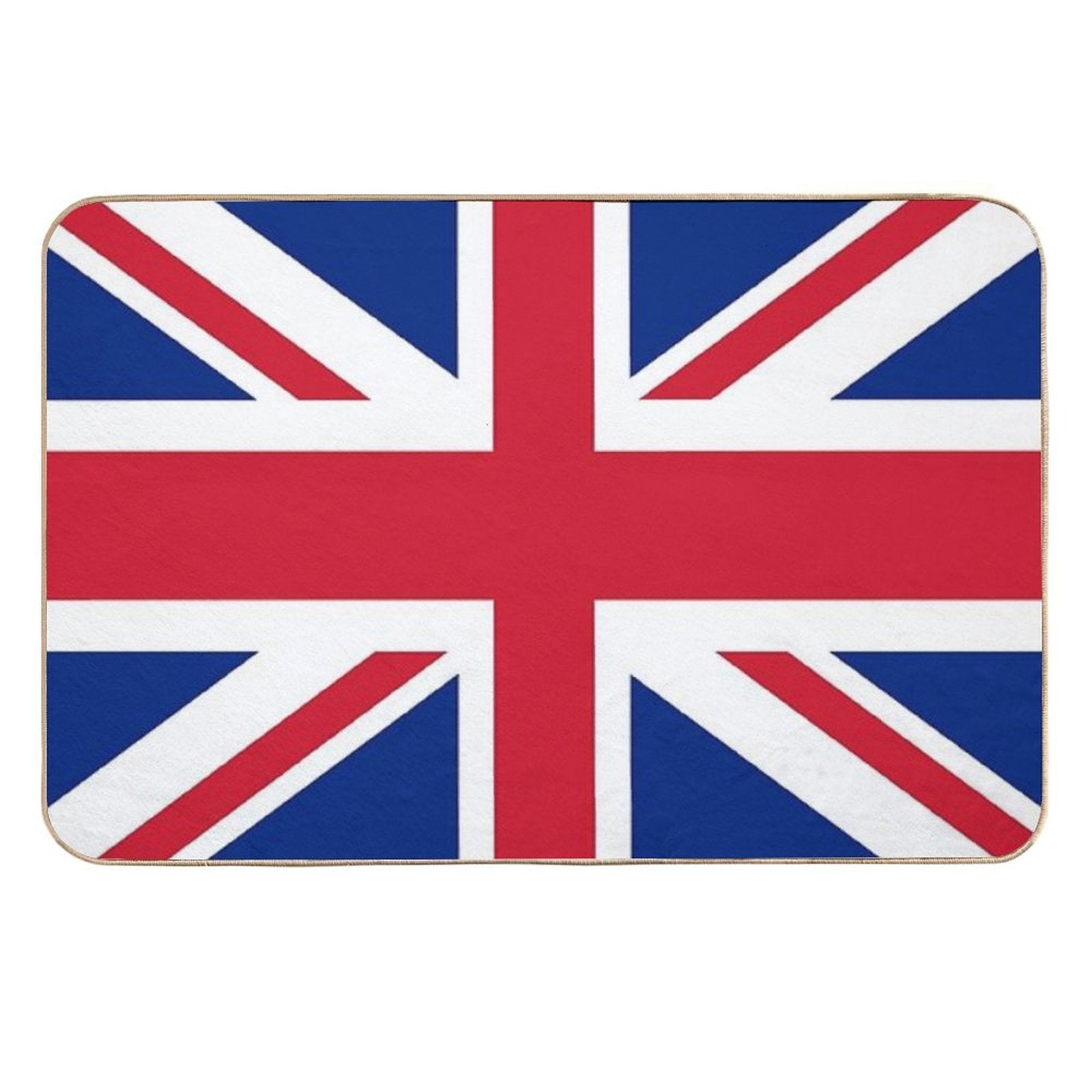 Union Jack Flag Durable Bath Mat