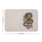 Japanese Serpentine Dragon  Toxin-Free Bath Mat