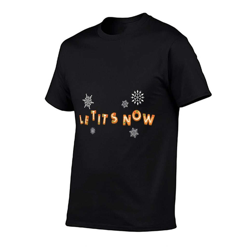 Fun Let It Snow - Le Tits Now Meme  Oversized Silhouette T-Shirt