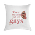 Tanya McQuoid White Lotus Quotes Soft Hidden Zipper Throw Pillow