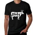 Holy Cow Funny Dairy Farmer Midwest Pride  Tagless Design T-Shirt
