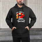 Lifeguards Off Duty Save Yourself Durable Construction Hoodie