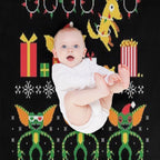 No Cookies After Midnight Machine-washable Throw Blanket