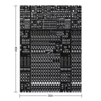 Music Producer Audio Engineer Recording Studio DJ Sound Guy Velvety-soft Throw Blanket