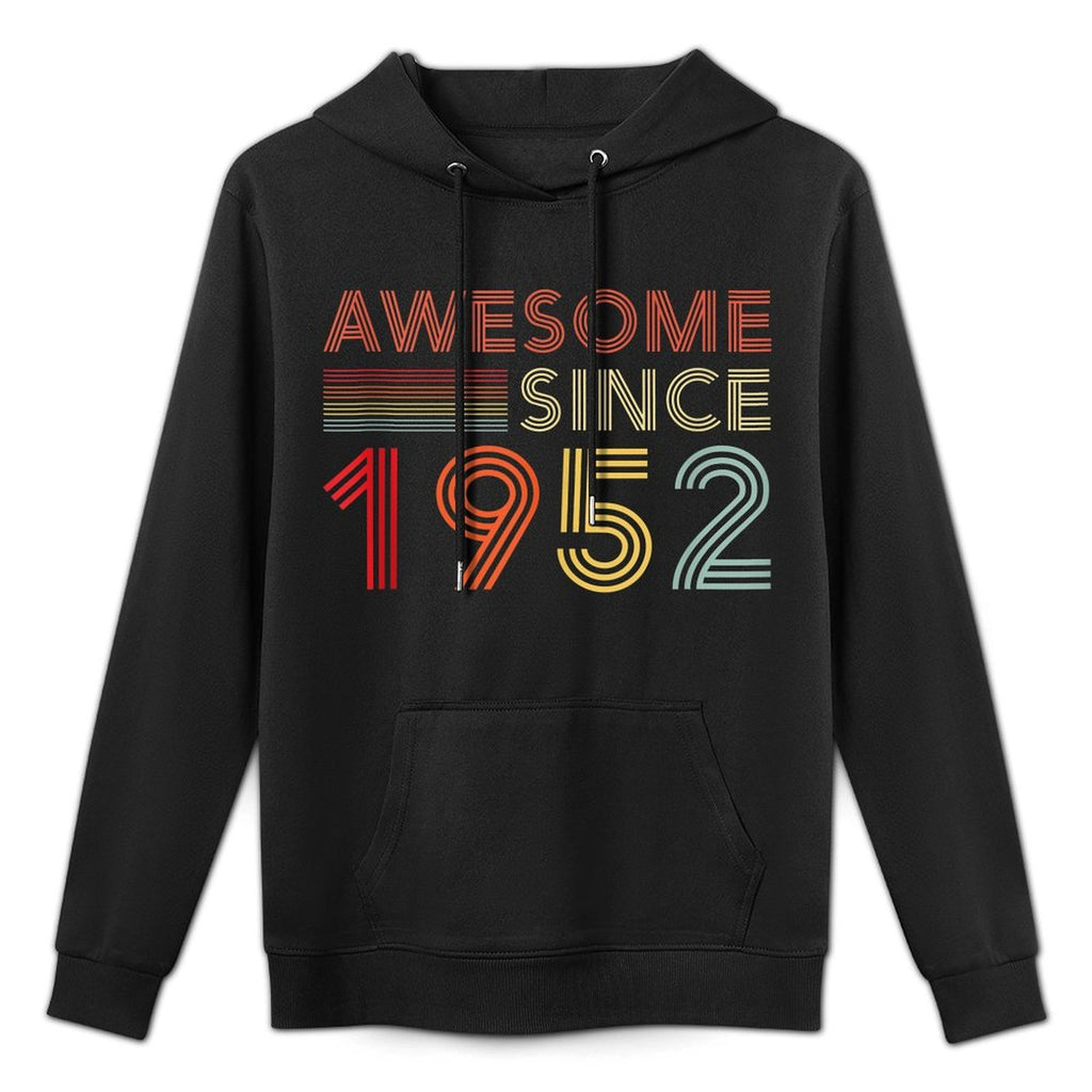 70 Birthday Decorations Men Women 1952 BDay 70th Birthday Durable Construction Hoodie