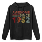 70 Birthday Decorations Men Women 1952 BDay 70th Birthday Durable Construction Hoodie