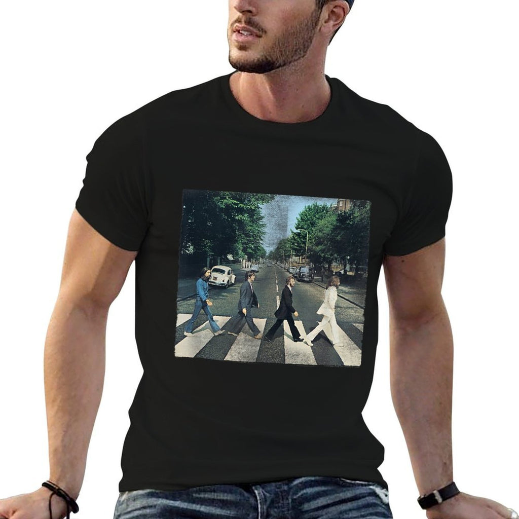 The Beatles - Crossing Abbey Road  Soft T-Shirt