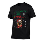German Shepherd Christmas Dog Breed Designs Cute German Shepherd Dog Christmas Naughty Nice Tried My  Odor-resistant T-Shirt