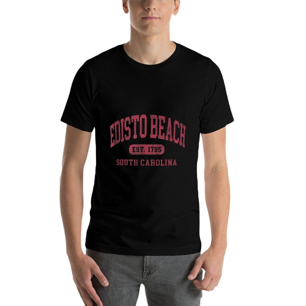 Edisto Beach South Carolina Vintage Established Mens Womens  Quick-drying T-Shirt