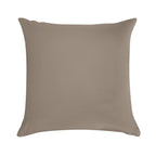Plain Neutral Shade, A Taupe Shade, Trend Forecast Nutmeg Shade. Soft Luxury Feel Throw Pillow