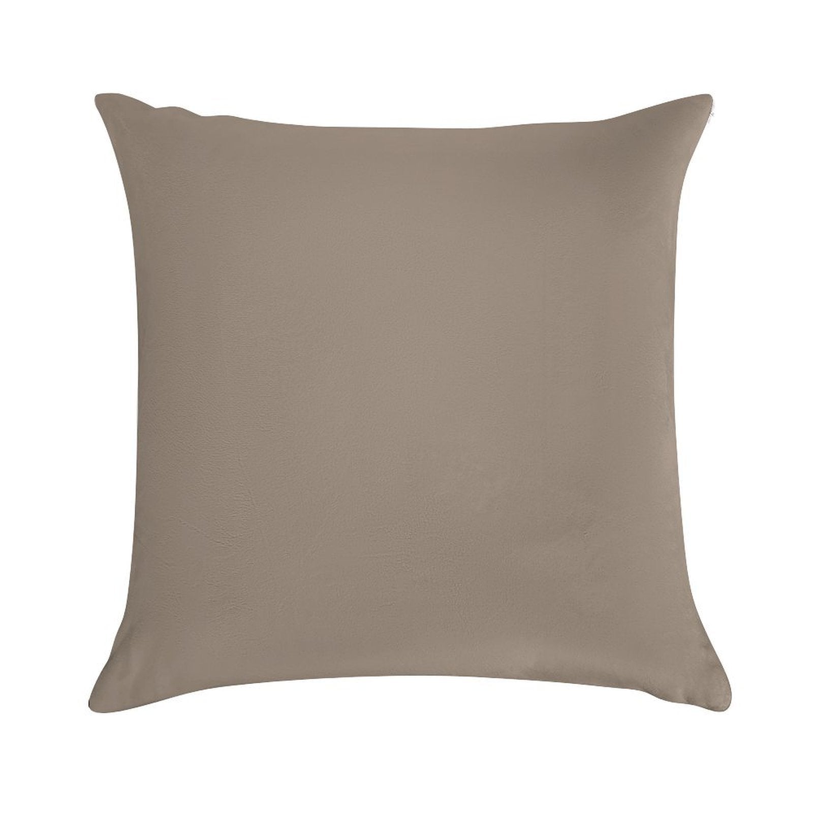Plain Neutral Shade, A Taupe Shade, Trend Forecast Nutmeg Shade. Soft Luxury Feel Throw Pillow