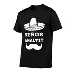 Senior Analyst Pun  Wrinkle-resistant T-Shirt