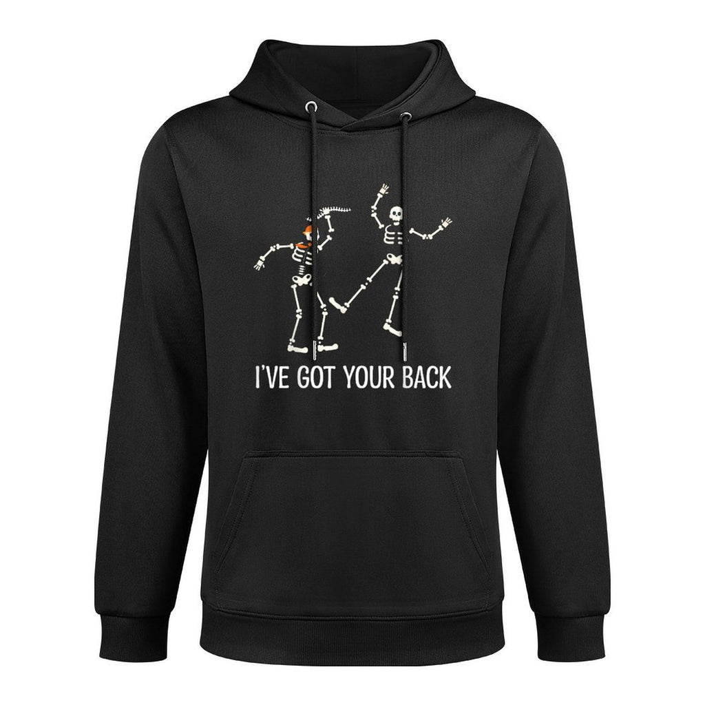 Ive Got Your Back Halloween Skeleton Unisex Design Hoodie