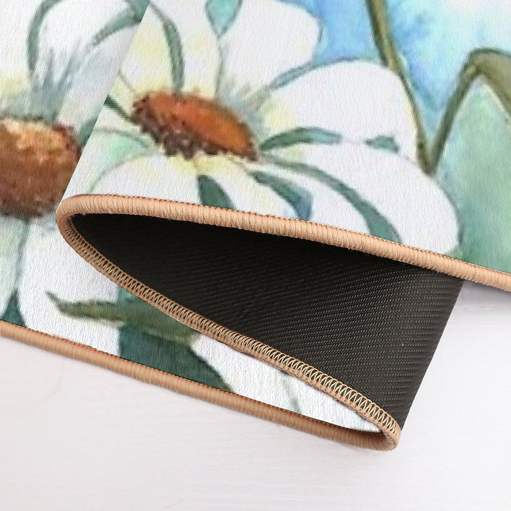 Gathering Daisies  Absorbent Bath Mat