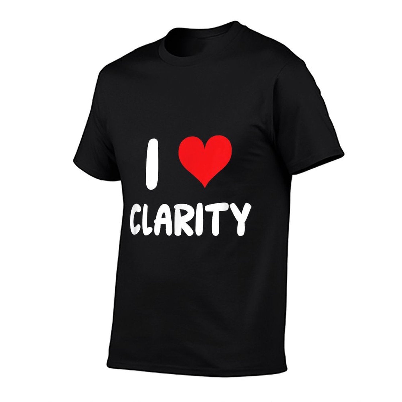 I Love Clarity - Heart -  Lightweight T-Shirt