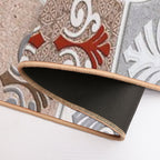 Wall Tils Elevation Design with Great Digital Art Work  Easy To Clean Bath Mat