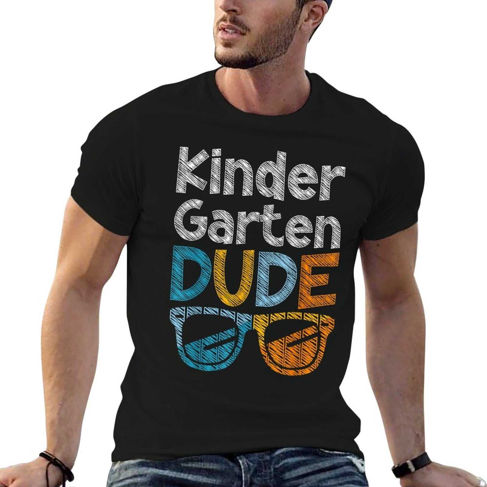 Kindergarten Dude Back To School Kindergarten Students  Classic T-Shirt