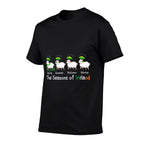 The Seasons Patricks Day Ireland Four Cute Sheep Shamrocks  Versatile T-Shirt
