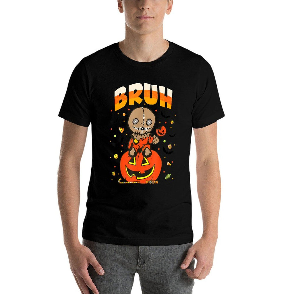Trick Or Treat Cute Sam Funny Bruh Halloween Costume 2024  Quick-drying T-Shirt