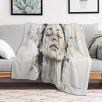 Stillness in Pieces Sustainable Throw Blanket