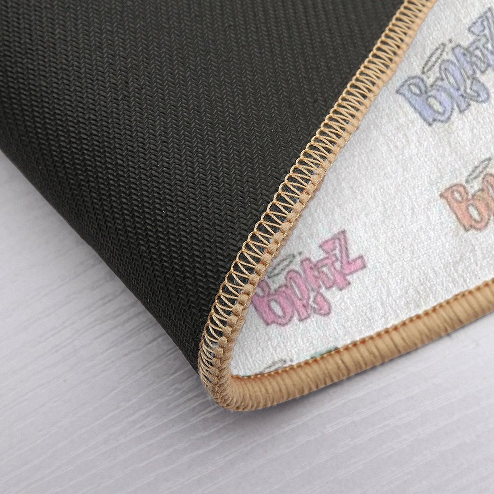 Pastel Coloured Bratz Logo Sticker Pack  Pet-Safe Bath Mat