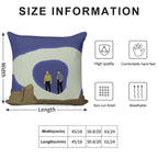 The City on The Edge of Forever Soft High-Density Material Throw Pillow