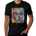 Graffiti Artist In Urban Style Street Funny Art Graffiti  Slim-fit Cut T-Shirt