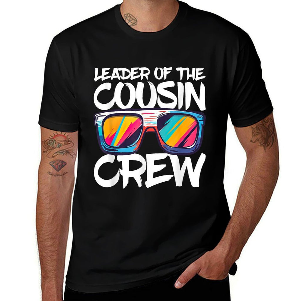 Leader Of The Cousin Crew Adults Boy Girl Best Cousin  Versatile T-Shirt