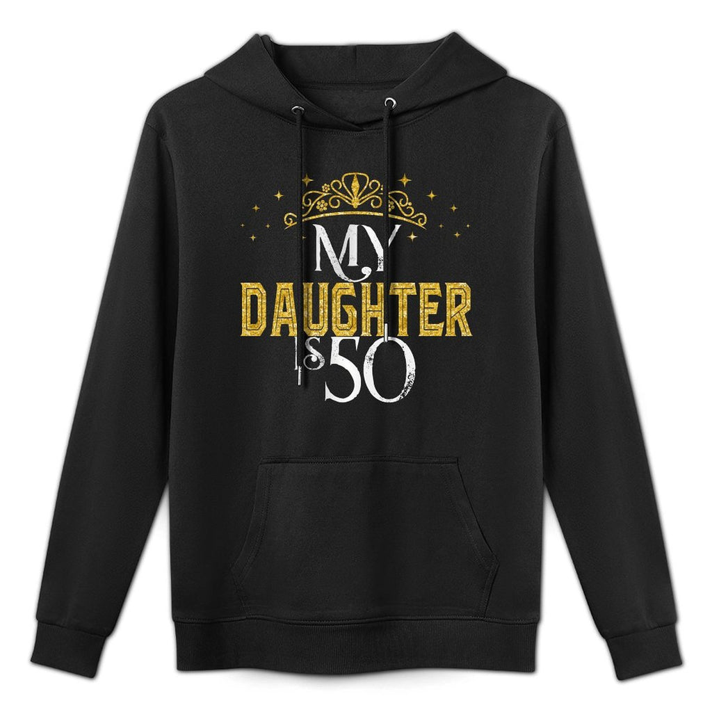 My Daughter Is 50 Years Old 1973 50th Birthday Gifts Versatile Streetwear Hoodie