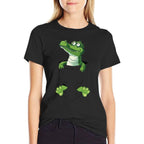 Funny Alligator Lover Pet Cute Florida Alligator in A Pocket  Durable T-Shirt