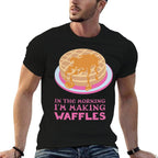 Shrek Donkey Waffles Front  Back  High-quality Stitching T-Shirt