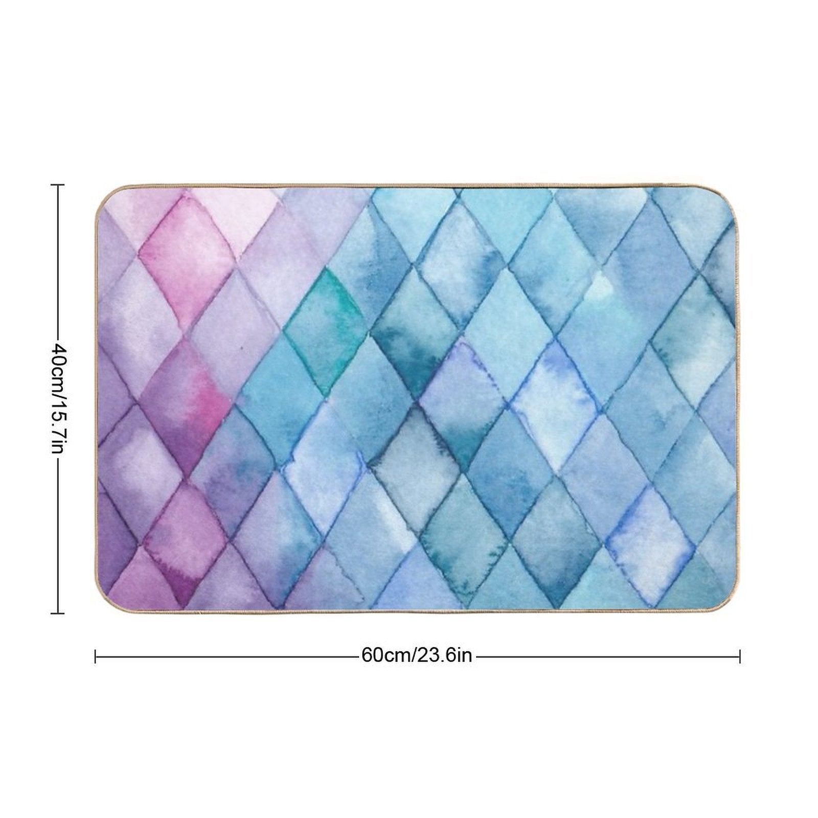 Mid Century Modern 94  Eco-Friendly Bath Mat