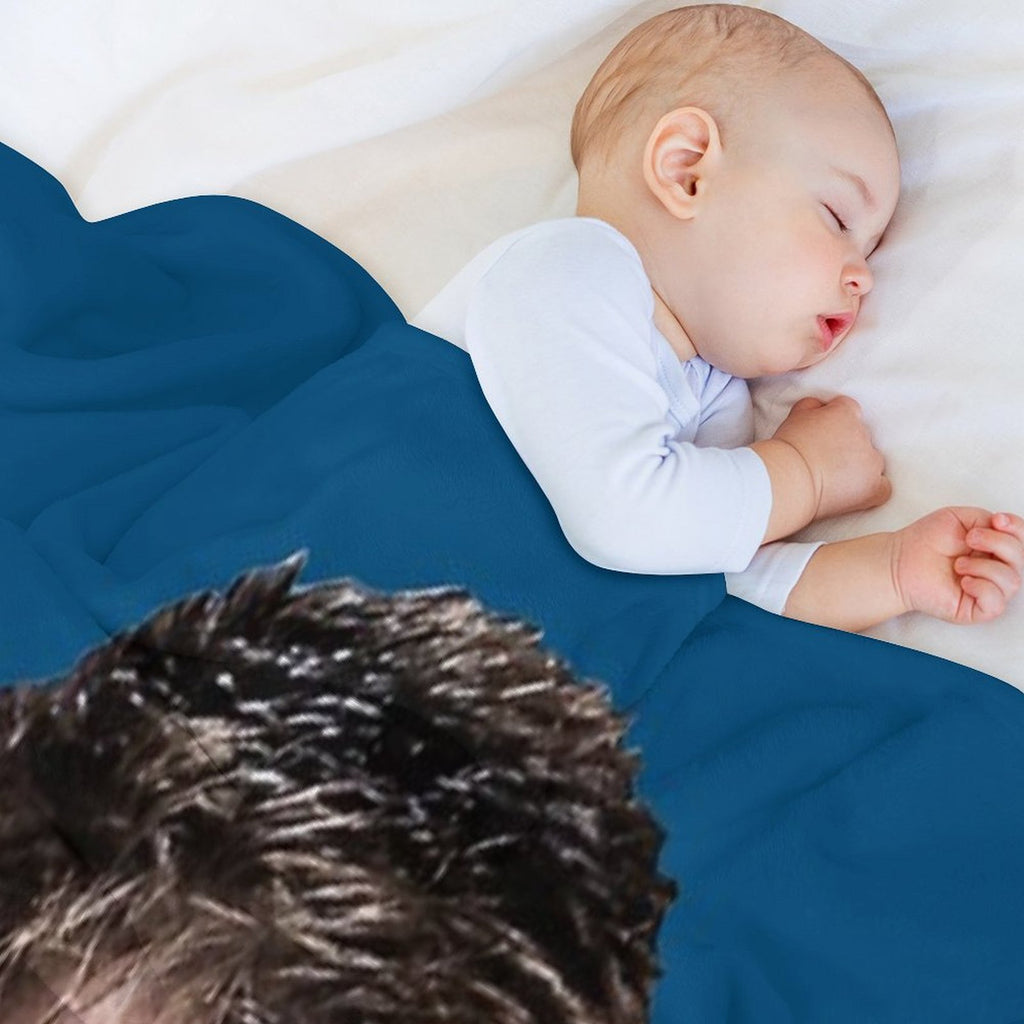 Luka Doncic Basketball Funny Face Shrink-resistant Throw Blanket